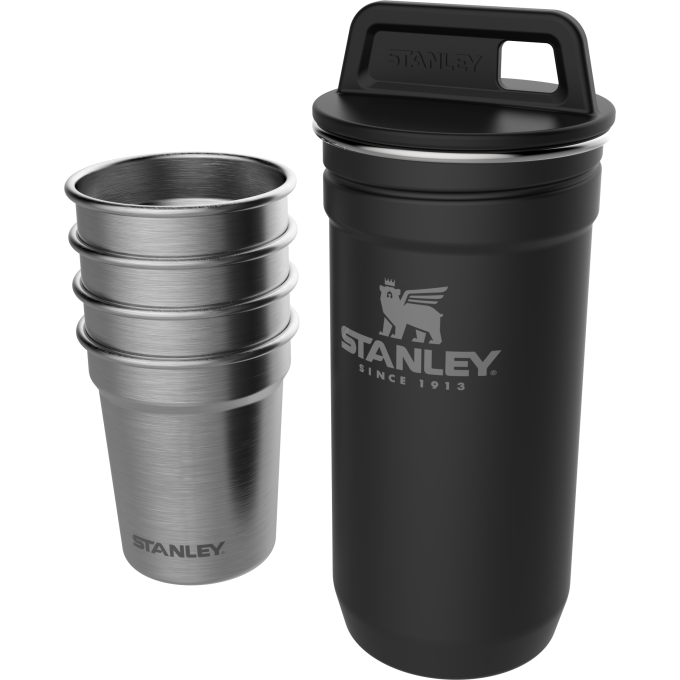 Набор стопок Stanley Adventure 0,59 л, чёрный (10-01705-036)